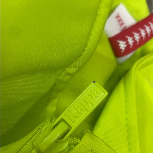 NWT KAPPA activewear jacket zipup sport slim biking visible dark green - Picture 4 of 4